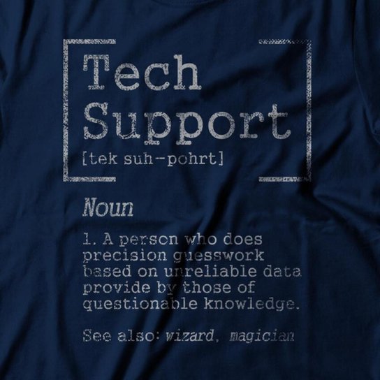 Camiseta Studio Geek Tech Support Feminino