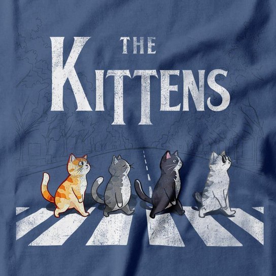 Camiseta Studio Geek The Kittens Masculino