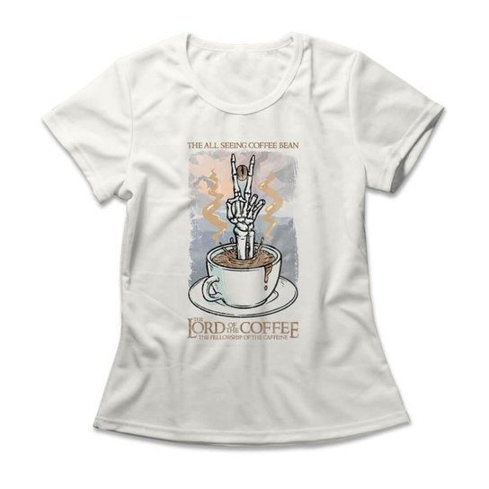Camiseta Studio Geek The Lord Of The Coffee Feminino