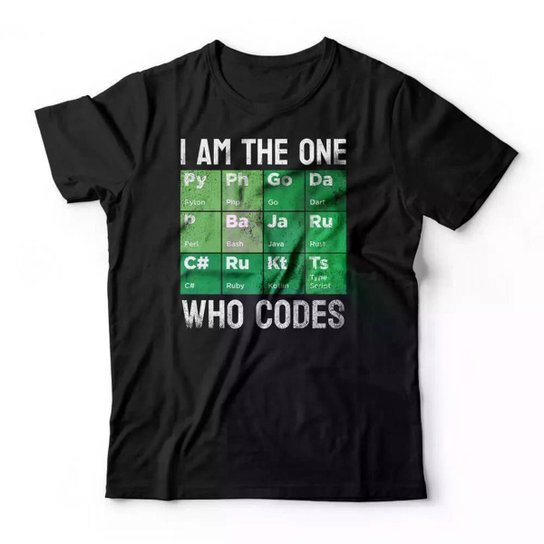 Camiseta Studio Geek The One Who Codes Masculino