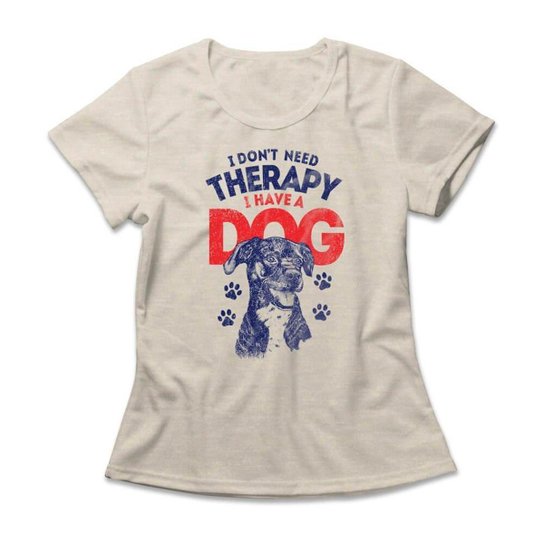 Camiseta Studio Geek Therapy Dog Feminino