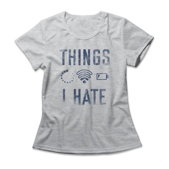 Camiseta Studio Geek Things I Hate Feminino