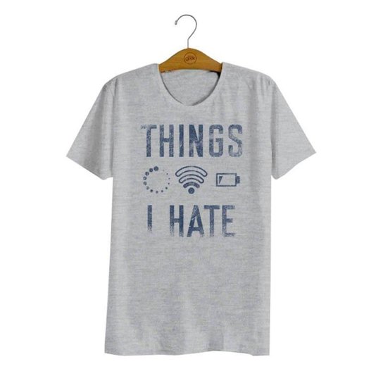Camiseta Studio Geek Things I Hate Unissex