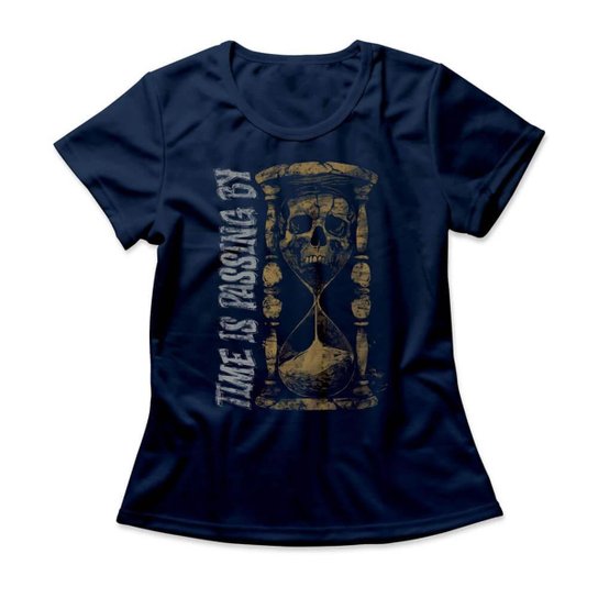 Camiseta Studio Geek Time Is Passing By Feminino
