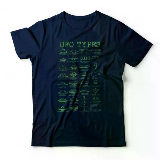 Camiseta Studio Geek UFO Types Masculino