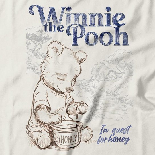 Camiseta Studio Geek Ursinho Pooh Masculino