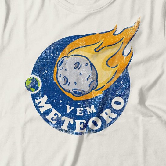 Camiseta Studio Geek Vem Meteoro Masculino