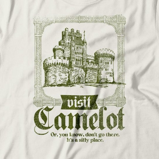 Camiseta Studio Geek Visit Camelot Feminino