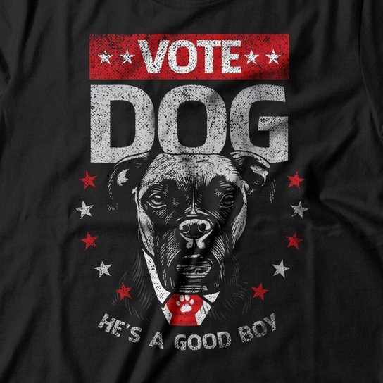 Camiseta Studio Geek Vote Dog Feminino