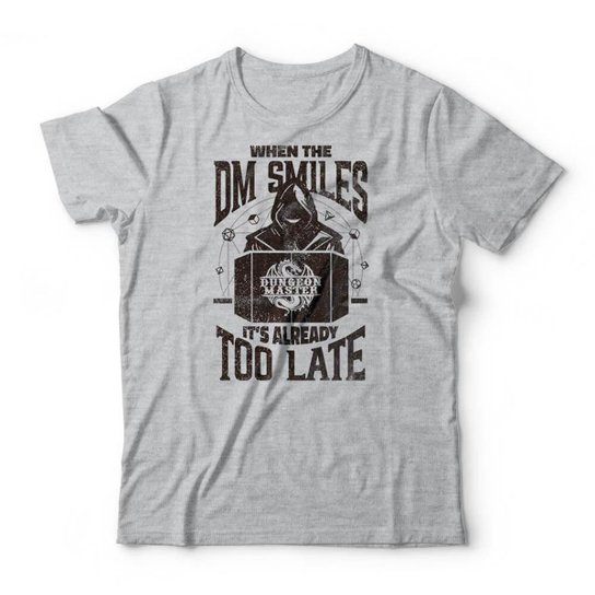 Camiseta Studio Geek When The DM Smiles Masculino