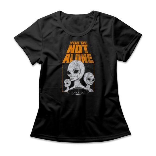 Camiseta Studio Geek You're Not Alone Feminino