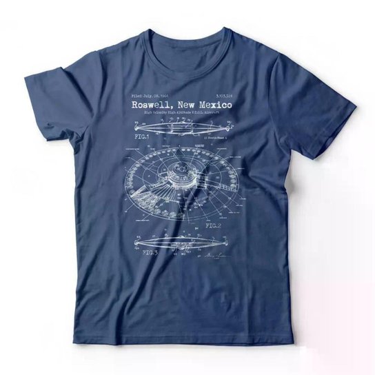 Camiseta UFO Patent
