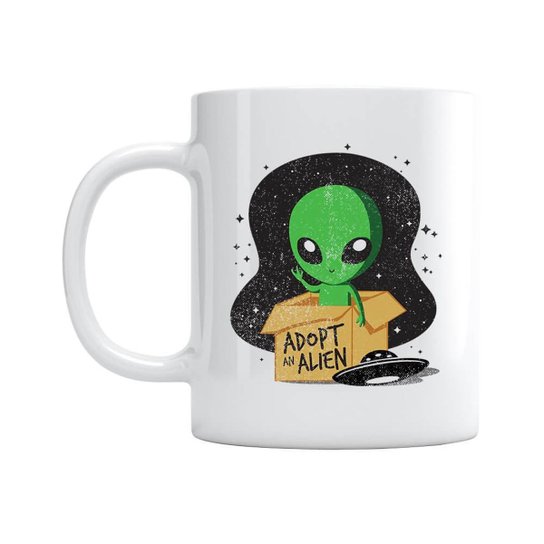 Caneca Adopt An Alien