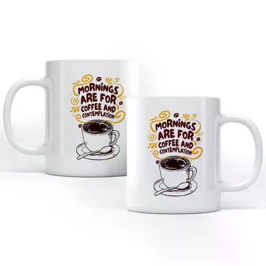 Caneca Coffee And Contemplation