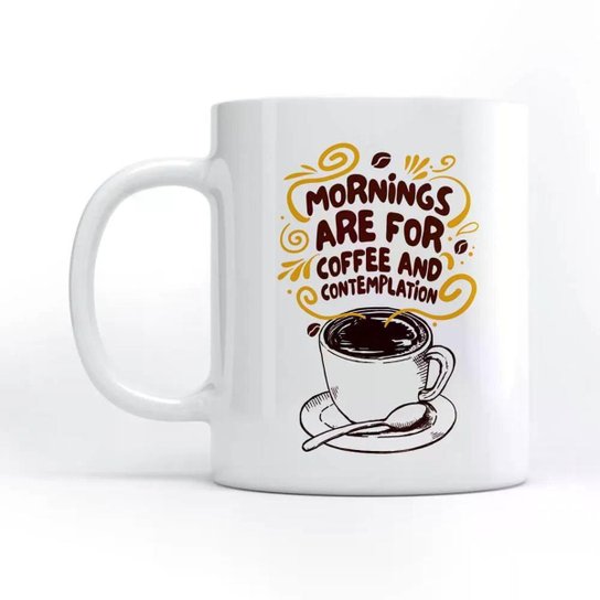 Caneca Coffee And Contemplation