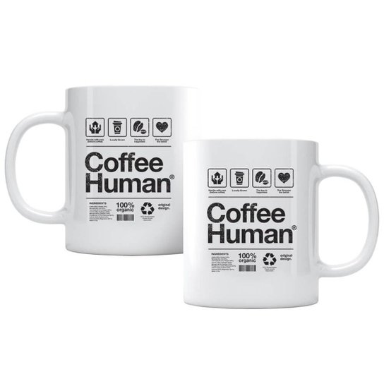 Caneca Coffee Human