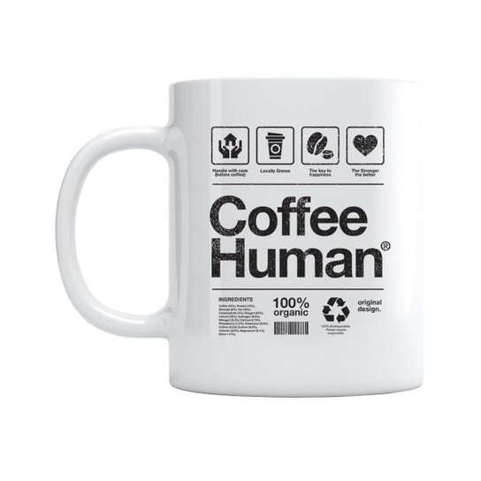 Caneca Coffee Human