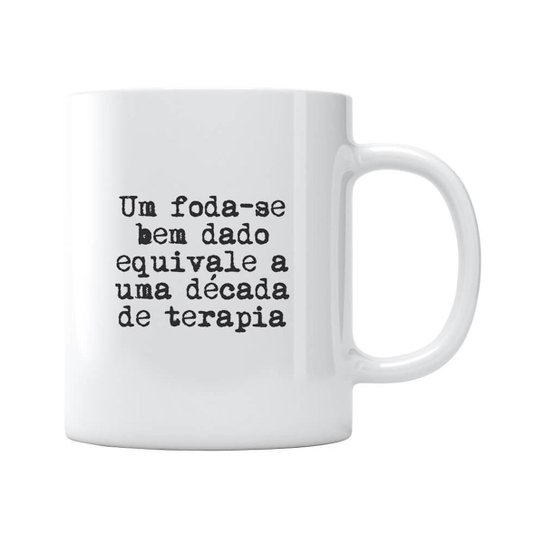 Caneca Década De Terapia