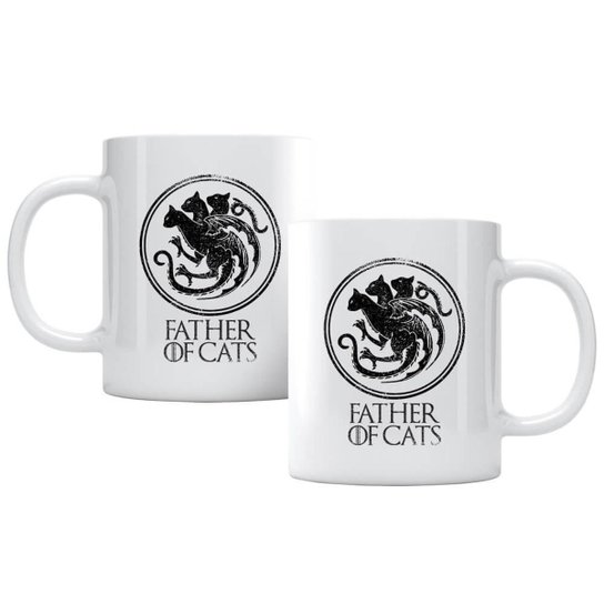 Caneca Father Of Cats