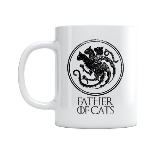 Caneca Father Of Cats