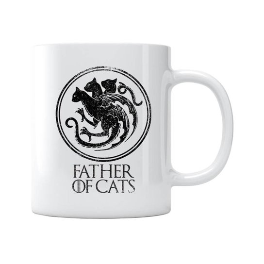 Caneca Father Of Cats