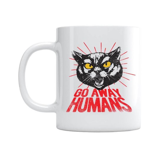 Caneca Go Away Humans