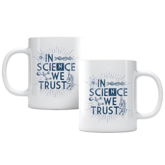 Caneca In Science We Trust