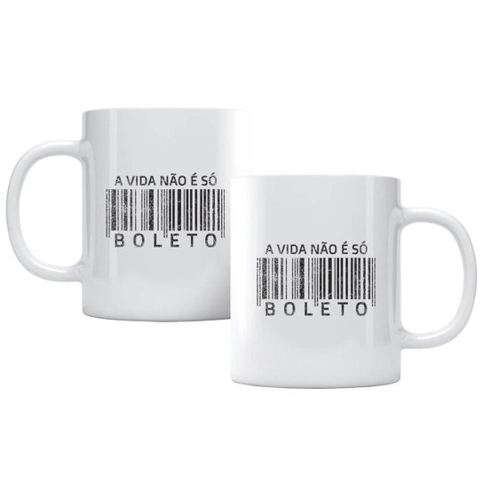Caneca Não É Só Boleto