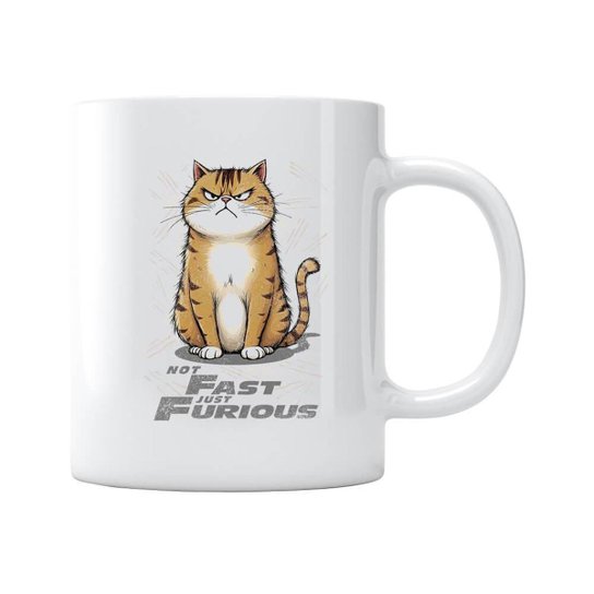 Caneca Not Fast Just Furious