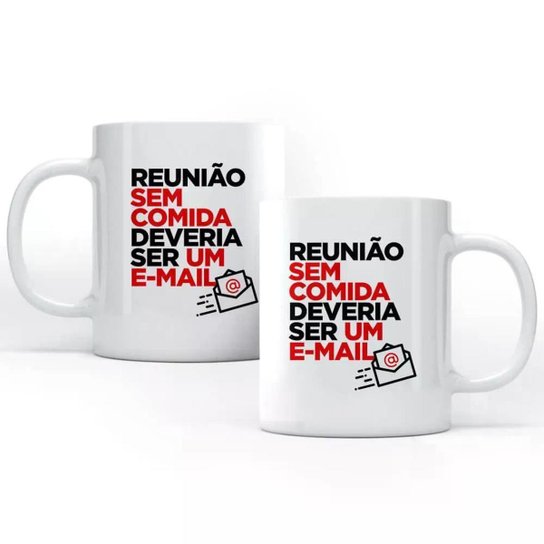 Caneca Reunião Sem Comida
