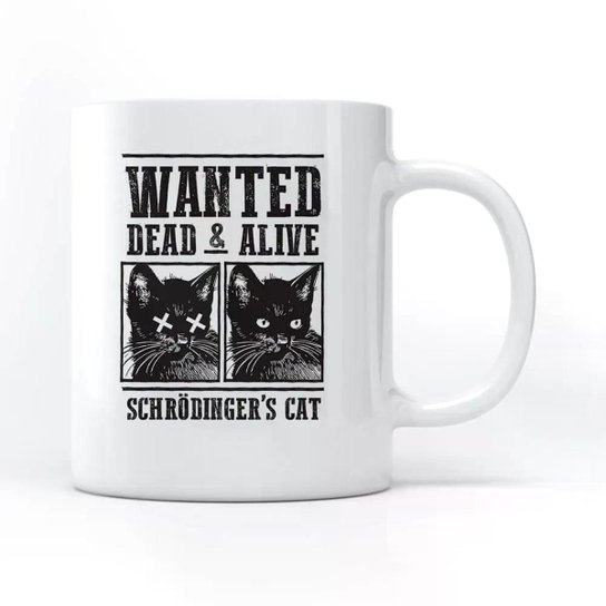 Caneca Schrödinger's Cat