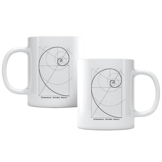 Caneca Sequência De Fibonacci