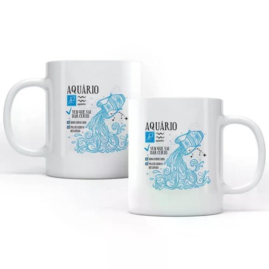 Caneca Signo Aquário