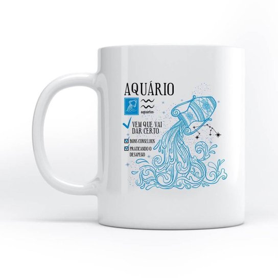 Caneca Signo Aquário