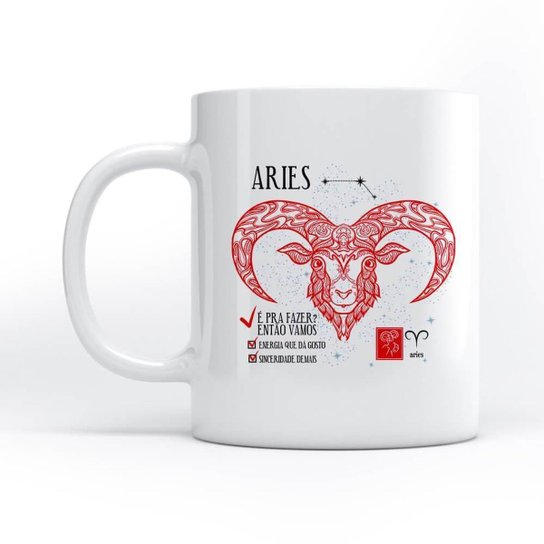 Caneca Signo Áries