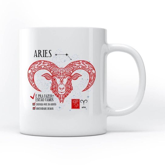 Caneca Signo Áries