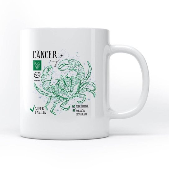 Caneca Signo Câncer