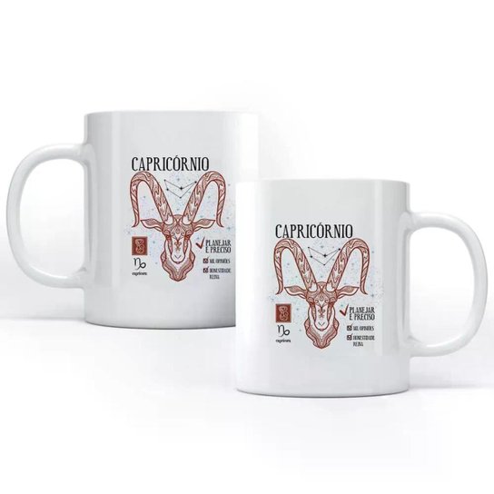 Caneca Signo Capricórnio