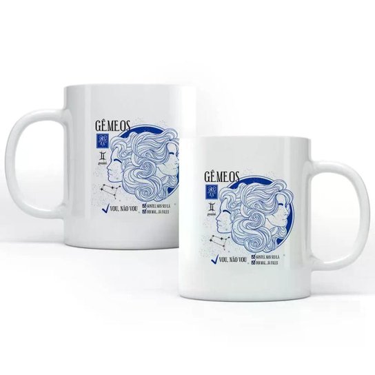 Caneca Signo Gêmeos