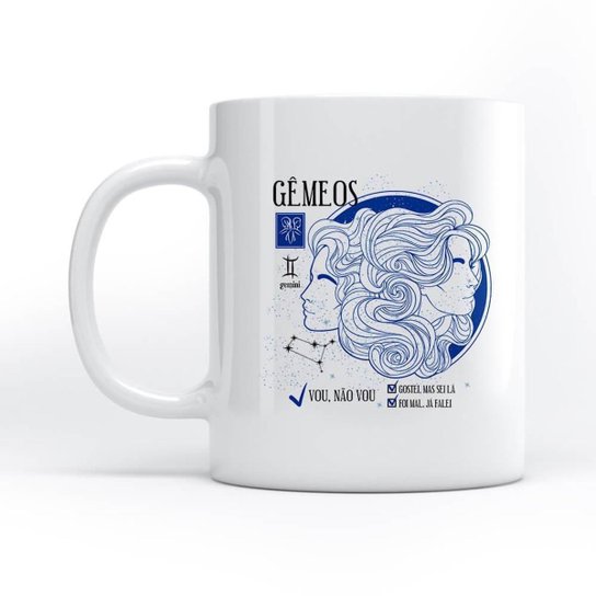 Caneca Signo Gêmeos