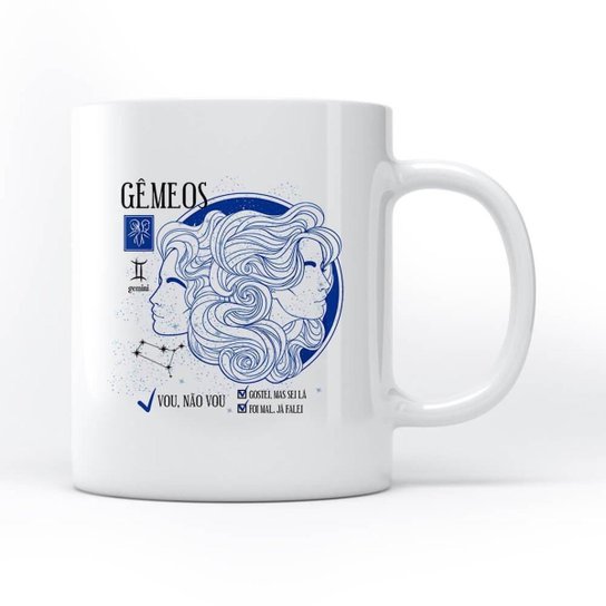 Caneca Signo Gêmeos