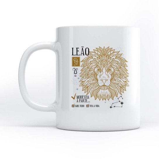 Caneca Signo Leão