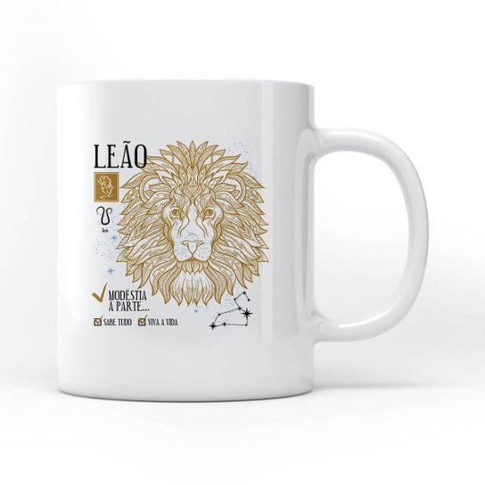 Caneca Signo Leão