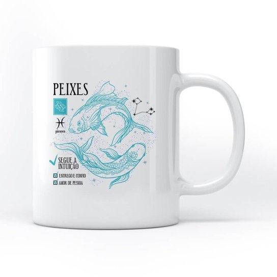 Caneca Signo Peixes