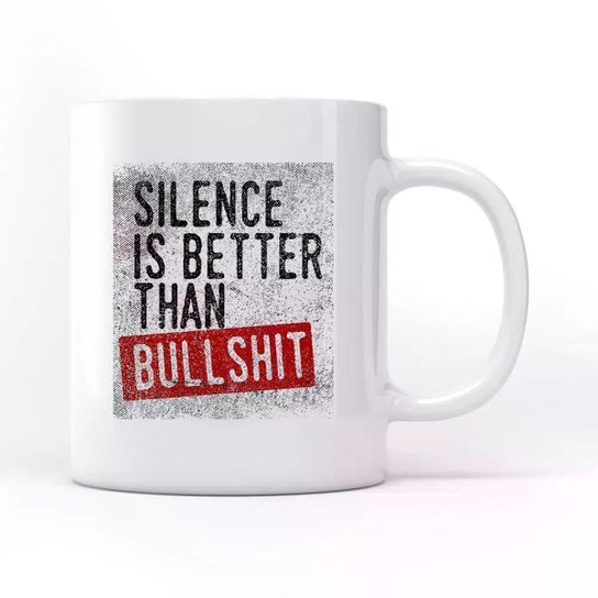 Caneca Silence Is Better