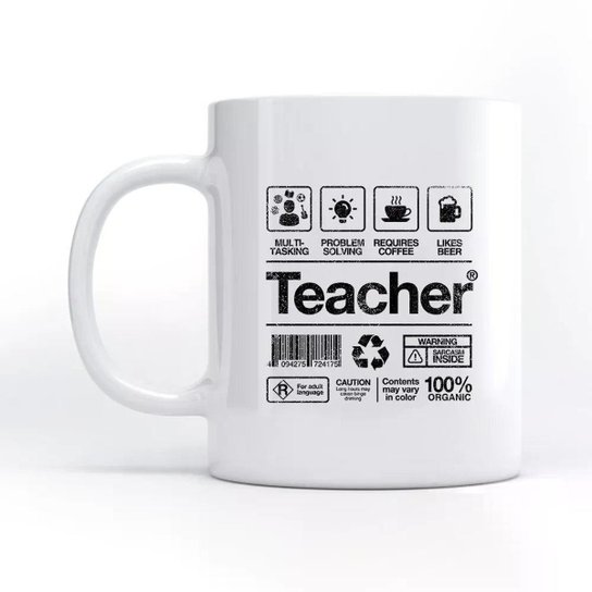 Caneca Teacher