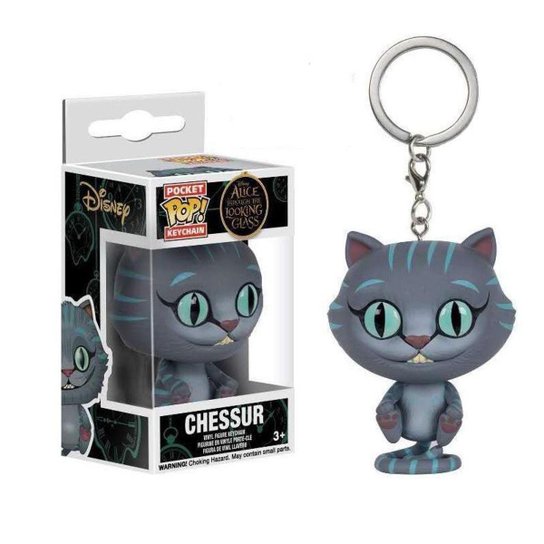 Chaveiro Funko Chessur Gato Alice no Pais das Maravilhas