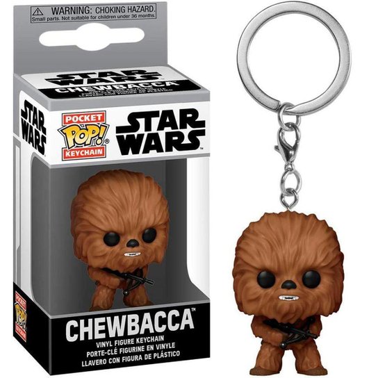 Chaveiro funko pocket pop Chewbacca Star Wars