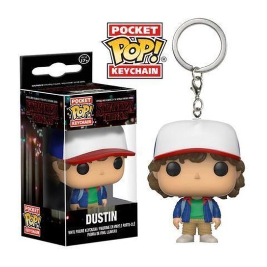Chaveiro Funko Pocket Pop Dustin Stranger Things