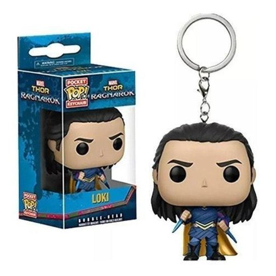 Chaveiro Funko Pocket Pop Loki Thor Ragnarok